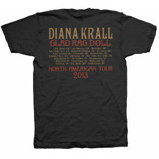 Diana Krall- Glad Rag Doll Silhouette T-Shirt