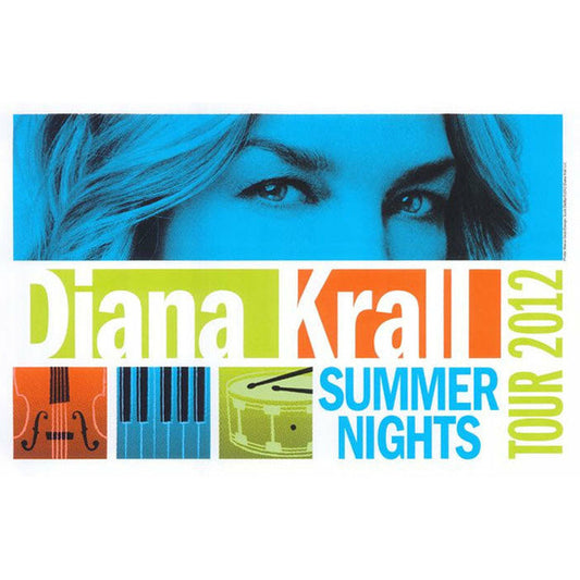 Diana Krall- Summer Nights Poster 18" x 12"