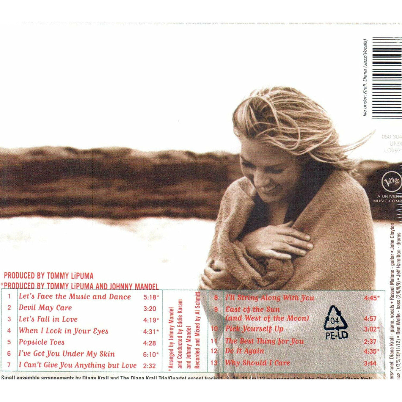 Diana Krall "When I Look In Your Eyes" CD